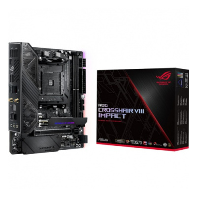 ����������� ����� ASUS ROG CROSSHAIR VIII IMPACT (AM4, Mini-DTX)