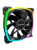 Комплект вентиляторов (3 шт.) Montech RX120 PWM Reverse Black / 120mm, 4pin PWM, 3pin ARGB, 800-1600RPM, 59.0CFM, 27.0dBA, Rifle bearing / RX120B3P Комплект вентиляторов (3 шт.) Montech RX120 PWM Reverse Black / 120mm, 4pin PWM, 3pin ARGB, 800-1600RPM, 59.0CFM, 27.0dBA, Rifle bearing / RX120B3P