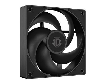 ���������� ID-COOLING AS-120-K 120x120x25�� (PWM, ��������� ����, ������, 300-2000��/���, ����������) BOX