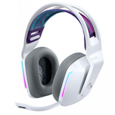 ��������� Logitech Headset G733 LIGHTSPEED Wireless RGB Gaming WHITE Retail