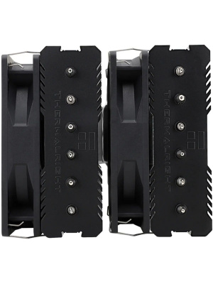 ����� ��� ���������� Thermalright Peerless Assassin 120 SE Extrem (4-pin PWM, 154mm, Al/Cu, 6x6mm, 2x120mm, 82CFM, 29.6dBA, 1850RPM, S: 1851, 1700, 1200, 115X, AM5, AM4, black, silver)