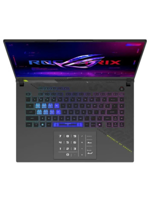 ������� ASUS ROG Strix G16 G614PM-S5138, 16" (2560x1600) IPS 240 ��/AMD Ryzen 9 8940HX/16 �� DDR5/512 �� SSD/NVIDIA GeForce RTX 5060 ��� ��������� (8 ��)/Windows 11 Pro, ����� (90NR0KW8-M007K0_Win11P)