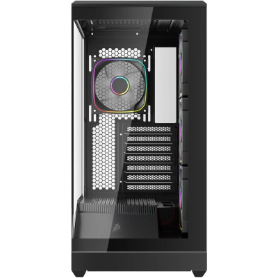 ������ 1STPLAYER GM7 ARGB Black / ATX / 4x120mm ARGB fans / GM7-BK-3FN7R-1FN7