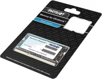 ����������� ������ ��� ��������� SO-DDR3 4Gb PC12800 1600MHz Patriot PSD34G1600L2S