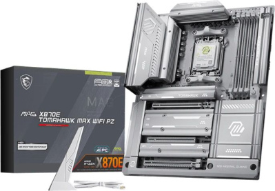 ����������� ����� MSI MAG X870E TOMAHAWK MAX WIFI PZ , Socket AM5, AMD X870E, ATX, Ret