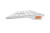 Клавиатура A4Tech Fstyler FBX50C USB беспроводная BT/Radio slim Multimedia, White Клавиатура A4Tech Fstyler FBX50C USB беспроводная BT/Radio slim Multimedia, White