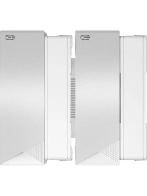 ����� PCCooler RZ620 WH (260W, 4-pin PWM, 158mm, Al/Cu, 6x6mm, 2x120mm, 86.73CFM, 32dBA, 1800RPM, S: 1851/1700/1200/115X, AM5/AM4, white