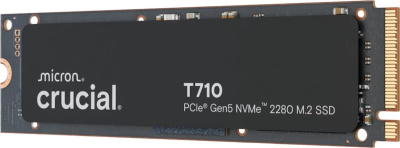 ������������� ���������� SSD Crucial T710 2TB PCIe Gen5 NVMe 2280 M.2 SSD CT2000T710SSD8