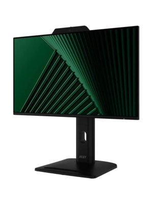  MSI PRO MP242PMG 23.8" 16:9 FHD(1920x1080) IPS Flat,Webcam,1ms(MPRT),1500:1,100M:1,300nit,1xHDMI,1xDP,1xVGA,2xUSB-A,1xUSB-B,Speaker,Tilt,Swivel,Height,Pivot,VESA,120Hz,Black,1y war-ty