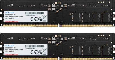   32GB ADATA AD5U560016G-DT, DDR5, DIMM, 5600  (2x16Gb KIT)