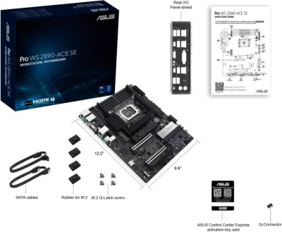  ASUS PRO WS Z890-ACE SE LGA1851, Z890, ATX 90MB1JC0-M0EAY0