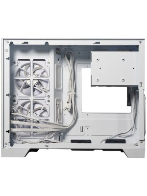 ������ XASTRA QW505M 6ARGB-FN-C10 White mATX/Aquarium/Screewless/ 6x120mm ARGB PWM FN fans/Argb+PWM HUB 10port/Led strip/ QW505M-6FN12A-C10-WH