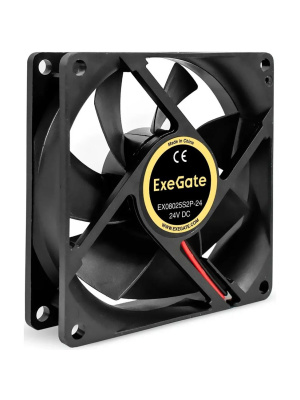 ���������� ExeGate EX08020S3P-24 (80x80x20 ��, Sleeve bearing (��������� ����������), 3pin, 3900RMP, 41,2dBA) 24� DC EX297081RUS 