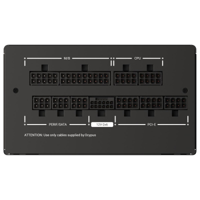 ���� ������� �� 750W Ocypus Iota P750, 80+ Gold, ������, retail (Iota-P750-G1FFBK024X-EU)