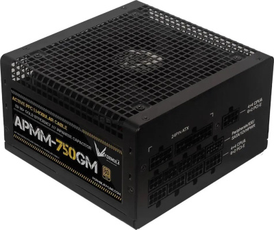 ���� ������� Formula ATX 750W APMM-750GM Gen.5 80+ gold (20+4pin) APFC 120mm fan 8xSATA Cab Manag RTL