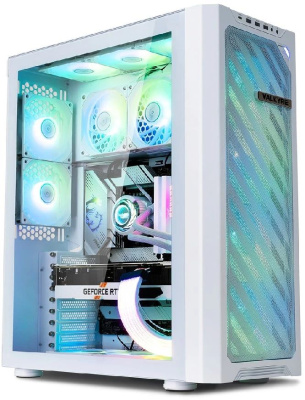  Valkyrie VK01 White / E-ATX / 2x140mm ARGB fans ( ONE VK01 WHITE )