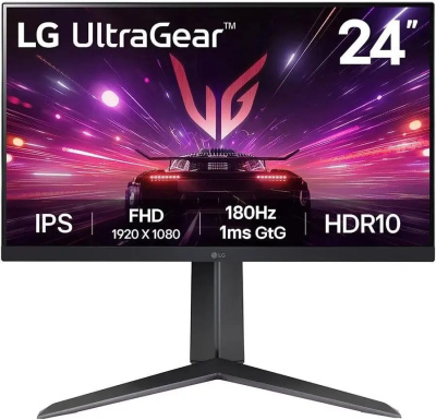 ������� 23.8" LG UltraWide 24GS65F-B, 1920x1080, IPS, 180��, 1�HDMI, 1�DP, ������