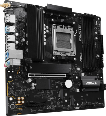 ����������� ����� Asrock B850M PRO-A WIFI, SocketAM5, AMD B850, mATX, Ret