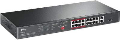TP-Link TL-SL1218P 18-   16 PoE+  10/100 /  2   SMB