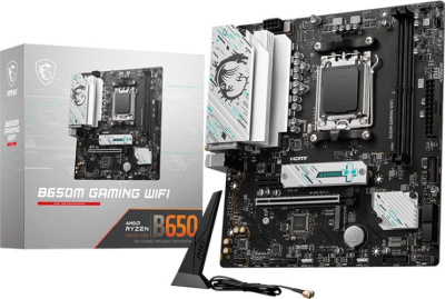 ����������� ����� MSI B650M GAMING WIFI, B650, AM5,DDR5, AMD B650, mATX, Ret