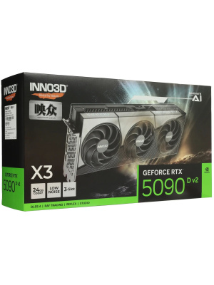 ���������� INNO3D RTX 5090D v2//RTX5090D, HDMI, DP*3, 24G,D7