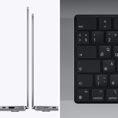  Apple MacBook Pro 16 2021, 16.2" (3456x2234) Retina XDR 120/Apple M1 Pro/16/512 SSD/M1 Pro 16-core GPU/MacOS,   (MK183HN/A)