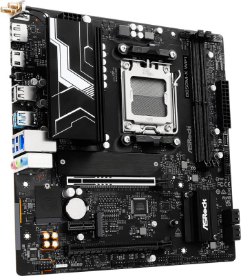 ����������� ����� Asrock B850M-X WIFI R2.0, Socket AM5, AMD B850, mATX, Ret