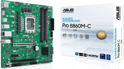 ����������� ����� ASUS PRO B860M-C-CSM, LGA1851, Intel B860, mATX, Ret 90MB1MCP-M0EAYC