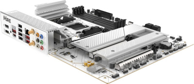 ����������� ����� Sapphire B850A PURE WIFI7, AM5, AMD B850, ATX, Ret 52123-11-40G