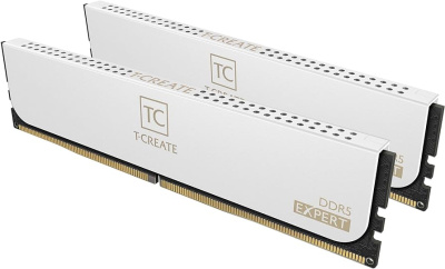 ������ ������ 32GB (2x16GB)  TEAMGROUP T-Create Expert, DDR5, 6000MHz CL30 (30-36-36-76) 1.35V / CTCWD532G6000HC30DC01 / White