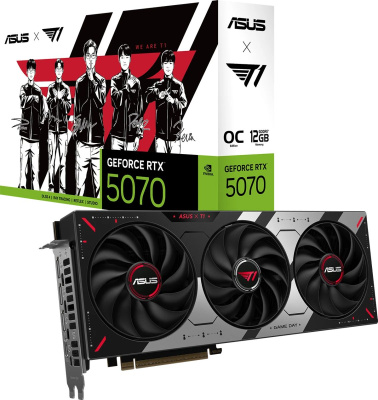 ���������� ASUS RTX5070 T1 GAMING OC 12GB GDDR7 RTL (T1-RTX5070-O12G-GAMING) 90YV0M1G-M0NA00