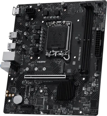 ����������� ����� MSI PRO H610M-S, LGA 1700, Intel H610, mATX, Ret