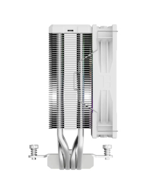 ����� ��� ���������� Thermalright Assassin X 120 R Digital ARGB White (4-pin PWM, 151mm, Al/Cu, 4x6mm, ARGB, 1x120mm, 70.84CFM, 29.8dBA, 2000RPM, S: 1851/1700/1200/115X, AM5/AM4, white)