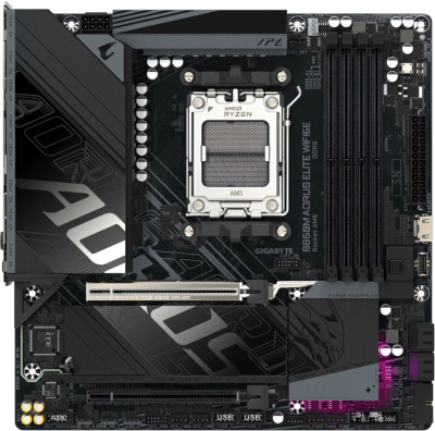����������� ����� Gigabyte B850M AORUS ELITE WIFI6E, Socket-AM5, AMD B850, mATX, Ret