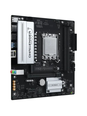 ����������� ����� MAXSUN MS-Challenger H810M-K, B810, LGA1851,  2*DDR5, 2*SATA3, 1*M.2, USB 3.2, USB 2.0, 1*PCIEx16, 1*PCIEx1, HDMI+DP, mATX