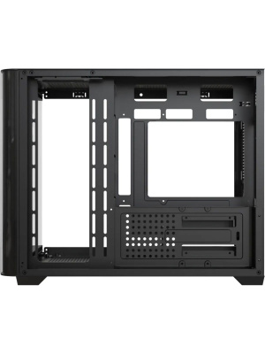 ������ Formula V Line Crystal U2M Floe Black, MATX, TYPE-C*1, USB3.0*1, Curved Glass, SIDE 2x FLOE ARGB, REAR 1x FLOE ARGB