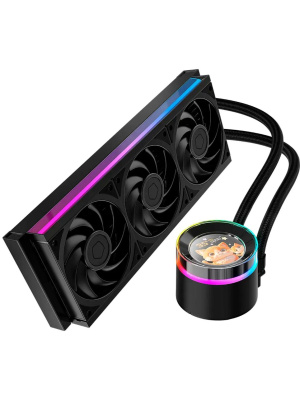 �������� �������� ���������� ID-COOLING SL360 V2 PLUS LGA1954/1851/1700/1200/115X/AM5/AM4 (TDP 350W, PWM, LCD Display, TRIPLE FAN 120mm) RET