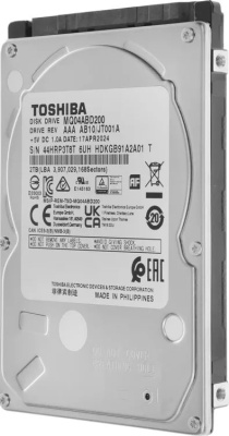 ������� ���� Toshiba SATA-III 2TB MQ04ABD200 Notebook/Desktop (5400rpm) 128Mb 2.5"