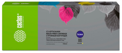   Cactus CS-EPT636400 T6364  (700)  Epson Stylus PRO 7700/7890/7900/9700