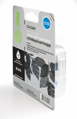 �������� �������� Cactus CS-CC641 ������ �121XL ��� HP DeskJet D1663/D2563/D2663/D5563/F2423 (18ml)