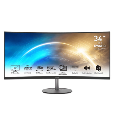 ������� 34" MSI PRO MP341CQ Black