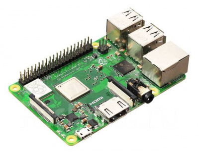 �������������� Raspberry Pi 3 Model B+ (RA433, E14 Version) Retail, 1GB RAM, Cortex-A53 (ARMv8) 64-bit SoC @ 1.4GHz Broadcom BCM2837B0 CPU, WiFi, Bluetooth, 40-pin extended GPIO, 4x USB 2.0, HDMI , CSI camera port, DSI displ.port, MicroSD port 