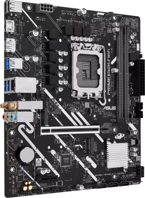 ����������� ����� Asus PRIME B760M-F WIFI, Socket LGA 1700, Intel B760, mATX, Ret