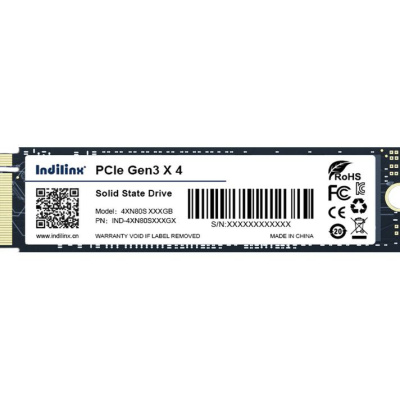 ���������� SSD 1Tb Indilinx IND-4XN80S001TX, M.2 2280 NVME PCI-E 