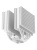����� PCCooler RZ620 WH (260W, 4-pin PWM, 158mm, Al/Cu, 6x6mm, 2x120mm, 86.73CFM, 32dBA, 1800RPM, S: 1851/1700/1200/115X, AM5/AM4, white