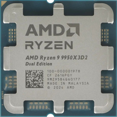 ��������� AMD Ryzen 9 9950X3D2, 4.3���, 16 ����, AM5, OEM (100-000001978)