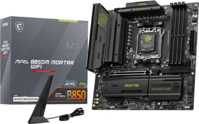   MSI MAG B850M MORTAR WIFI, SocketAM5, AMD B850, mATX, Ret