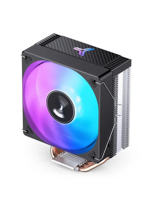 ����� JONSBO CR-1000E Black LGA1700/1200/115X (TDP 210W, PWM, 120mm Dynamic Multi-Color LED Fan, 4 �������� ������, 4-pin) Retail
