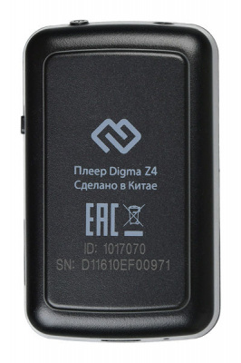 ����� Hi-Fi Flash Digma Z4 BT 16Gb ������/1.5"/FM/microSDHC/clip
