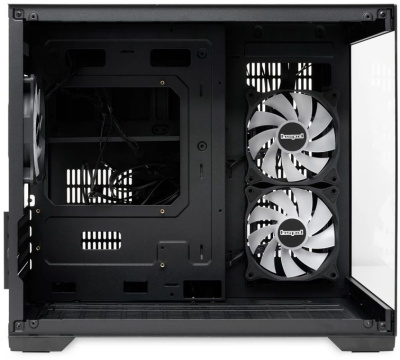      HSPD F330, Panoramic Mini-tower, Black, F330-TGBK-ARGB